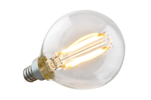 Green Creative 3.8FG16.5DIM/927/R Wet Location Rated G16.5 E12 3.8W T20 Filament High CRI 92 120V Dimmable Clear (36067)