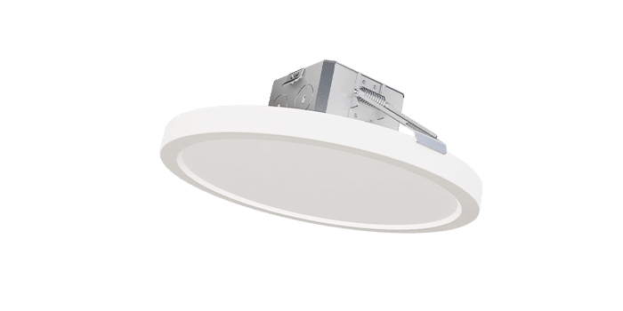 Green Creative 3N1/9/90/CCTS/DIM120V 9 Inch Round 16.5W 3N1 Surface Mount Selectable CCT - 90 CRI 120V Dimming (35464)