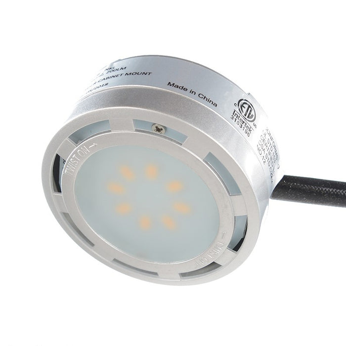 Westgate Manufacturing LED Puck Light 120V Internal Driver 3000K (LED-PL1NKL)