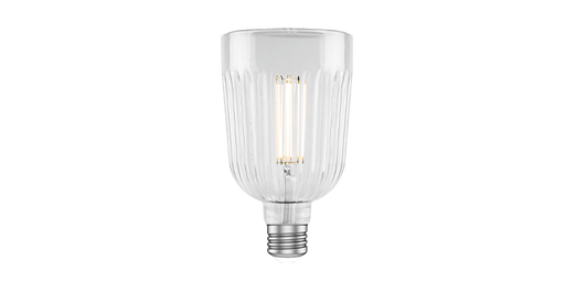 Green Creative 6.5FR32DIM/920 Decorator Large Size Ribbed 6.5W 2000K Clear High 92 CRI And Wet Location Rated 120V Dimmable (37105)