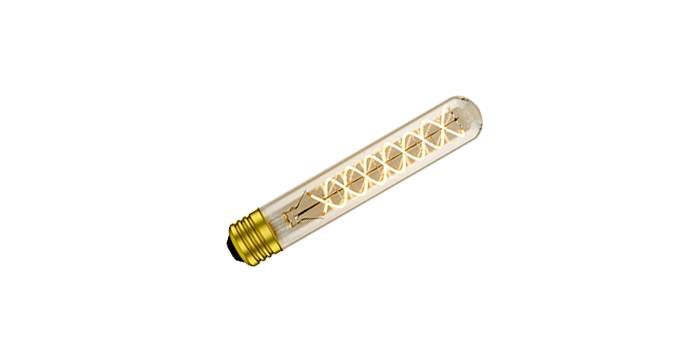 Green Creative 6.5FST10DIM/820/A Decorator Large Size T10 6.5W 2000K Amber Wet Location Rated 120V Dimmable (37106)