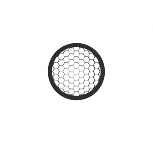Green Creative ATM/A/HC/BL Atom Series - Honeycomb Louver Black Trim Ring (35041)