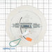 Green Creative CLK6/930/DIM120V 6 Inch Round 11W For 4 Inch Junction Box Click Design 90 CRI Airtight 120V Dimmable 4 Inch/5 Inch/6 Inch Recessed Can 3000K (34967)