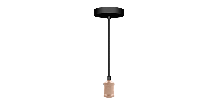 Green Creative DECO/ACC/CD/G Pendant Light Kit E26 Base Socket Golden Dry Location Rated 120V (37108)