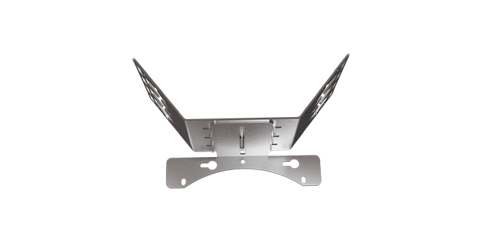 Green Creative NCFJB4 New Construction Plate For T-Grid And Stud/Joist Ceilings With Integral Junction Box And Pre-Installed Nails (35121)