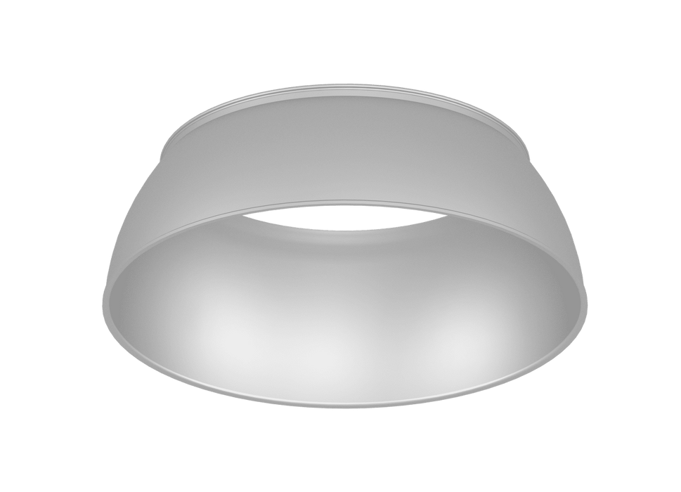 Green Creative SLFT6/CL/TRIM 6 Inch Field Installable Flangeless Clear Reflector Insert Selectfit G2 - Clips Inside Reflector For Clear Plus White Flange (37042)