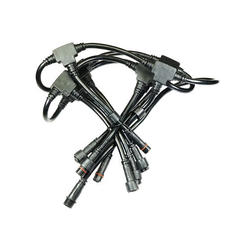 Growlite Multi-Port 16Awg AC Supply Harness For Linking Up To Eight (8) AG Bars (AG-8-H)