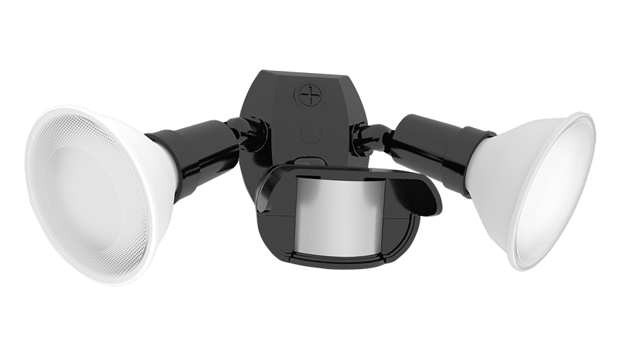 RAB LED Outdoor Sensor Lights With GT500R Sensor And 2 CCT Selectable PAR38 Lamps 38W 3000K/4000K/5000K E26 Base 90 CRI 3600Lm Kit (GT500R/L)