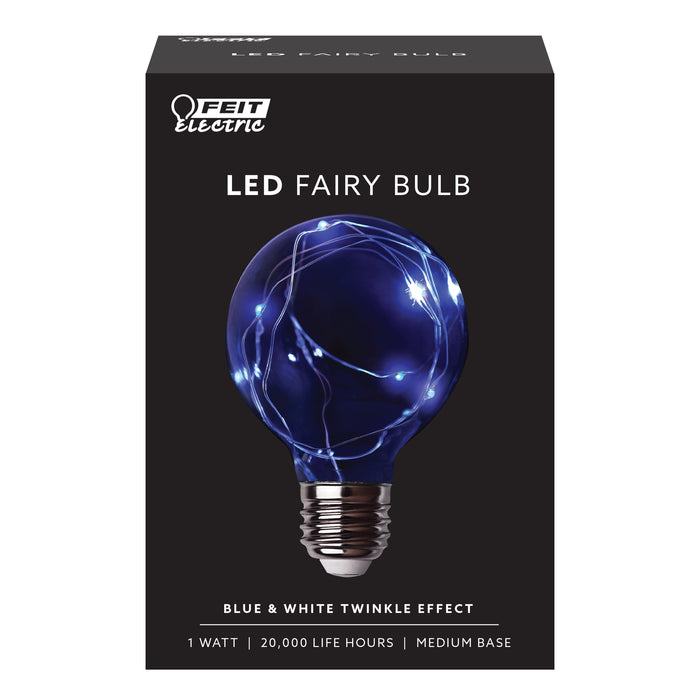 Feit Electric G25 Twinkling LED Fairy Light Bulb (FY/G25/B/TWK/LED)