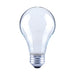 Global Value Lighting Soft White Frosted 6.5W 120V 720Lm A19 E26 Medium LED 6 Pack 2700K (FG-03171)