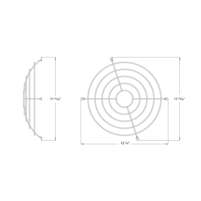 RAB H15XL Wire Guard White (H15XL-WG)