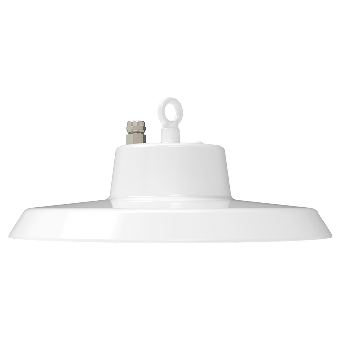 RAB LED UFO High Bay Wattage/CCT Selectable 150W/120W/100W 3000K/4000K/5000K 60/90/105 Degree 120-277V Adjustable Beam White (H22)