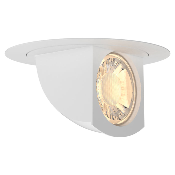 Feit Electric 5-6 Inch 9.4W [75W Equivalent] CCT Selectable 2700K/3000K/3500K/4000K/5000K Dimmable LED Directional Recessed Downlight (LEDR56SCP/6WYCA)