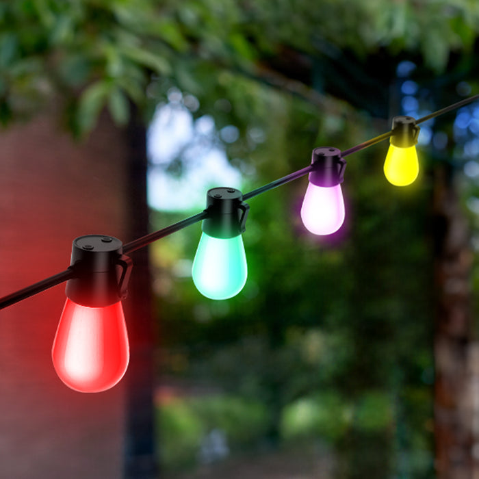 Feit Electric 24 Foot Color Changing Smart LED String Lights (LVSL24-12/RGBW/AG)