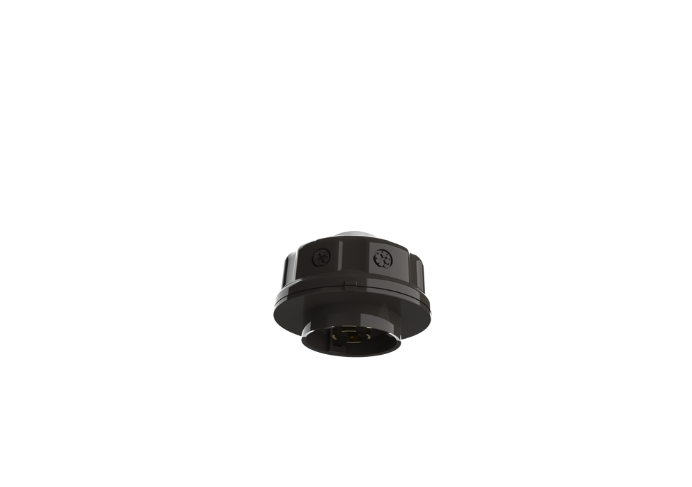 Halco HSN-SEN-PIR-DAY-010-Z10-BZ Haisen PIR Sensor Bronze Z10 Base Compatible Daylight Harvesting 0-10V Dimming Remote 90555 And/Or Dial Quick Setting Option (24981)