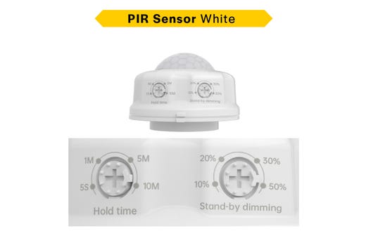 Halco HSN-REMCON-HD06R Remote Control For DC Sensor 0-10V Dimming 12VDC 3.5mm Audio Pin (90555)