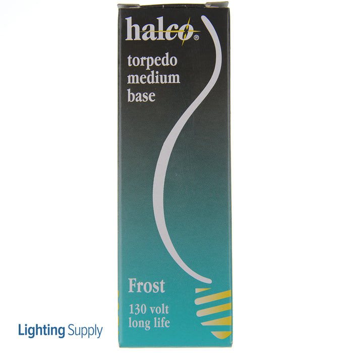 Halco ETF25 25W Incandescent B10 130V Medium E26 Base Dimmable Frost Bulb (1013)