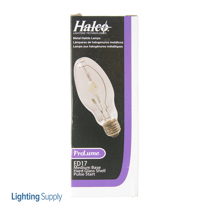 Halco MH175/U/MED 175W HID ED17 4000K 65 CRI Medium E26 Base Dimmable Metal Halide Bulb ANSI #M57 (108262)