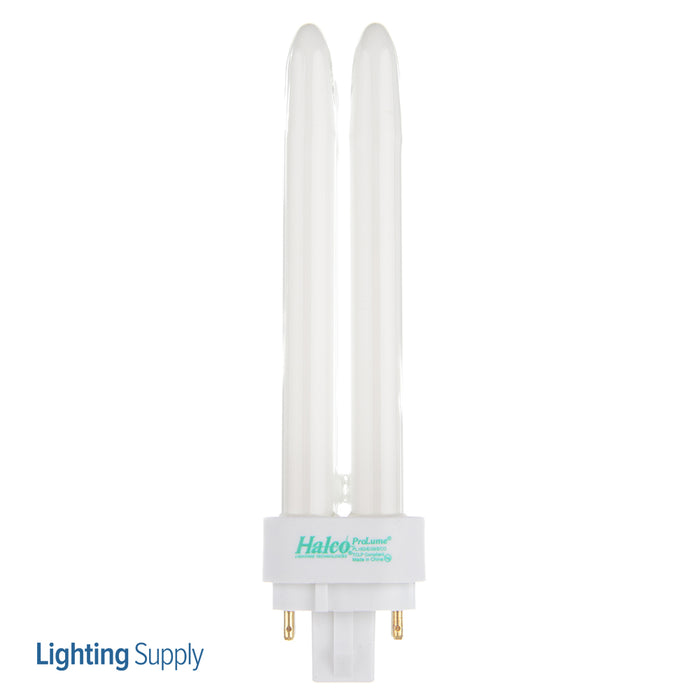 Halco PL18D/E/35/ECO Compact Fluorescent 18W 120V 3500K 1200Lm G24Q-2 Base Dimmable Double Tube Prolume Bulb (109012)