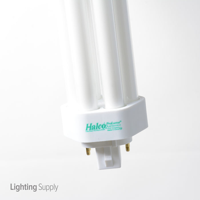 Halco PL26T/E/27/ECO Compact Fluorescent 26W 120V 2700K 1800Lm 4-Pin GX24Q-3 Plug-In Base Dimmable Triple Tube 4-Pin Prolume Bulb (109020)