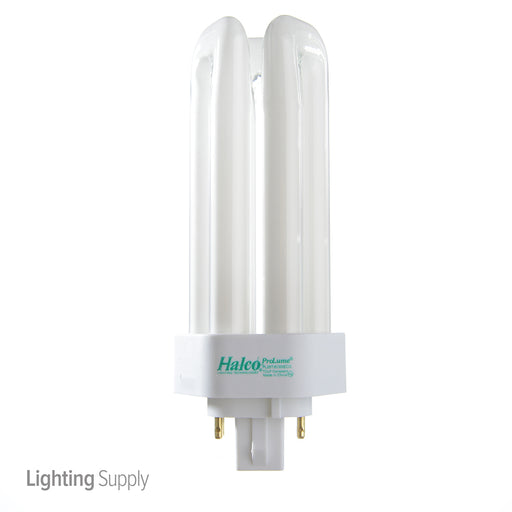 Halco PL26T/E/35/ECO Compact Fluorescent 26W 120V 3500K 1800Lm 4-Pin GX24Q-3 Plug-In Base Dimmable Triple Tube 4-Pin Prolume Bulb (109022)
