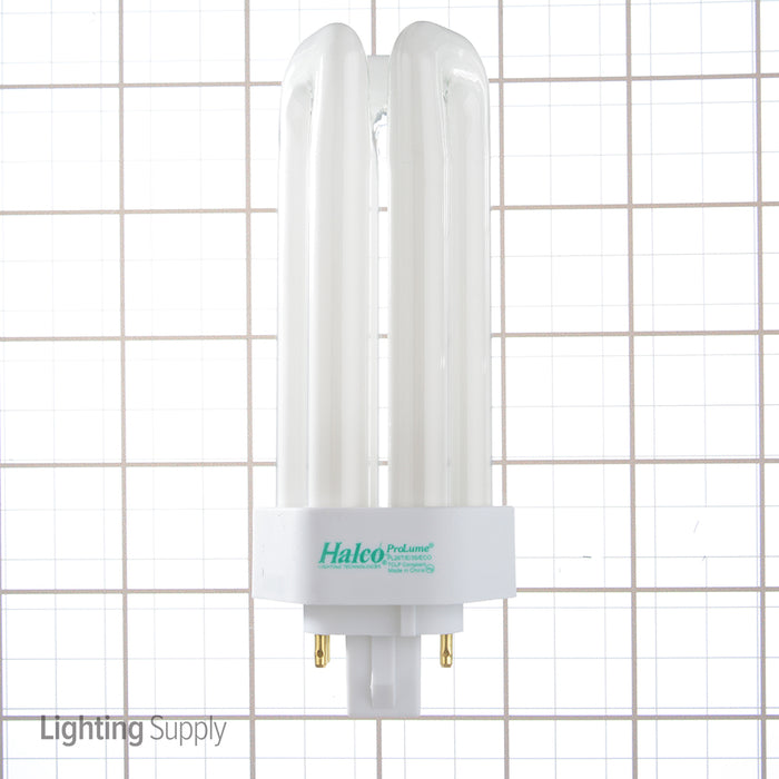 Halco PL26T/E/35/ECO Compact Fluorescent 26W 120V 3500K 1800Lm 4-Pin GX24Q-3 Plug-In Base Dimmable Triple Tube 4-Pin Prolume Bulb (109022)