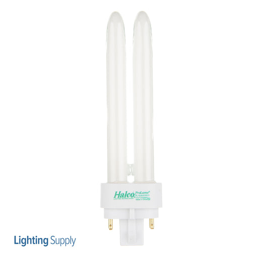 Halco PL13D/E/27/ECO Compact Fluorescent 13W 120V 2700K 900Lm G24Q-1 Base Dimmable Double Tube Prolume Bulb (109037)