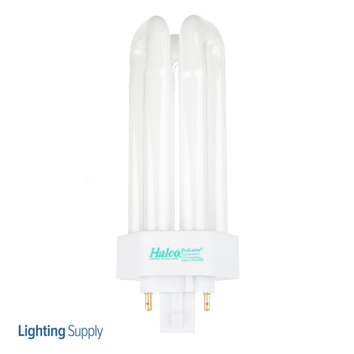 Halco PL26T/E/50/ECO Compact Fluorescent 26W 120V 5000K 1800Lm 4-Pin GX24Q-3 Plug-In Base Dimmable Triple Tube 4-Pin Prolume Bulb (109076)