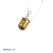 Halco CFTC7.5 7.5W Incandescent CA5 130V Candelabra E12 Base Dimmable Clear Bulb (2005)