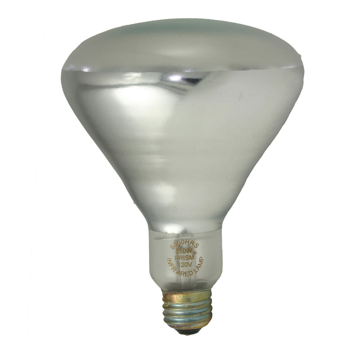 Halco BR40CL125/1 125W Incandescent BR40 120V Medium E26 Base Dimmable Clear Bulb (204035)