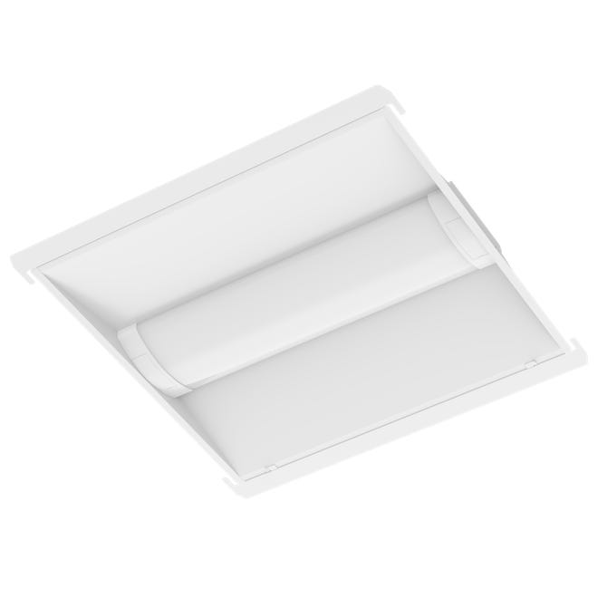 Halco CBT-RK-22-LS-CS-UNV-EM LED 2X2 Center Basket Troffer Retrofit Kit Controls Ready Selectable 2500Lm/3125Lm/4000Lm 3500K/4000K/5000K 120-277V 0-10V Dimming Emergency Battery Backup (81808)