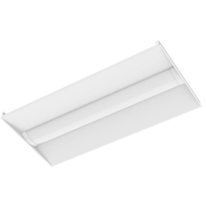 Halco CBT-24-LS-CS-UNV LED 2X4 Center Basket Troffer Controls Ready Lumen/CCT Selectable 4000Lm/4500Lm/5000Lm 3500K/4000K/5000K 120-277V 0-10V Dimming (81800)