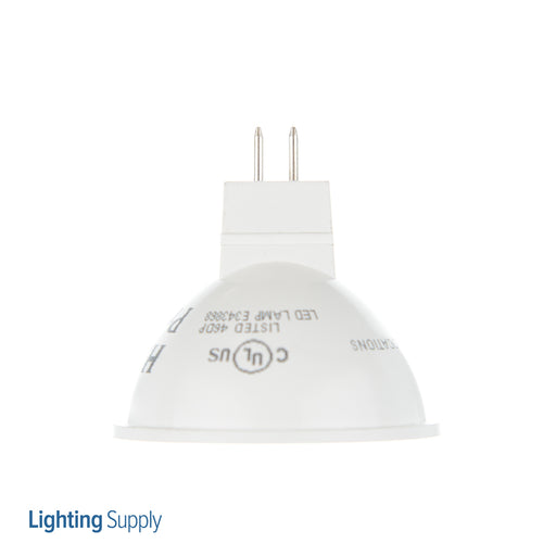 Halco MR16FL6/830/LED2 6.5W LED MR16 3000K 12V 82 CRI GU5.3 Base Dimmable White Bulb (80538)