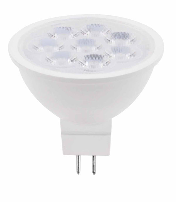 Halco MR16NFL6/830/LED2 6.5W LED MR16 3000K 12V 82 CRI Bi-Pin GU5.3 Base Dimmable Bulb (80540)