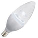 Halco B11CL3/827/CHR/LED 3W LED B11 2700K 120V 82 CRI Candelabra E12 Base Dimmable Bulb (80790)