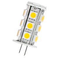 Halco JC20/2NW/LED 2.4W LED JC20 5000K 10V-18V 82 CRI Bi-Pin G4 Base Bulb (80815)