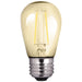 Halco S14AMB2ANT/822/LED 2W LED S14 2200K 120V 82 CRI Medium E26 Base Amber Bulb (81140)