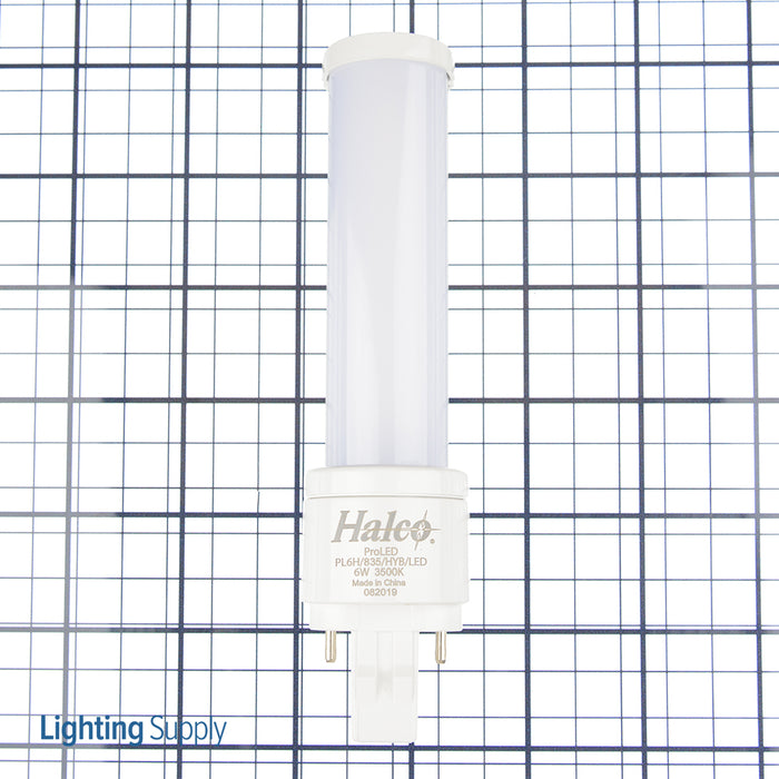 Halco PL6H/835/HYB/LED ProLED 6W LED 3500K 82 CRI Bi-Pin GX23 Plug-In Base Bulb (81161)