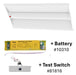 Halco CBT-RK-24-LS-CS-UNV-EM LED 2X4 Center Basket Troffer Retrofit Kit Controls Ready Selectable 4000Lm/4500Lm/5000Lm 3500K/4000K/5000K 120-277V 0-10V Dimming Emergency Battery Backup (81809)