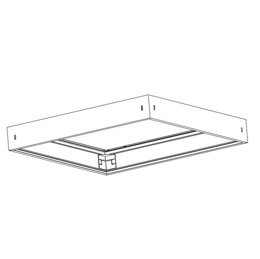 Halco SMK-CBT-22 Surface Mount Kit For 2X2 Center Basket Troffer (81811)