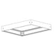 Halco SMK-CBT-22 Surface Mount Kit For 2X2 Center Basket Troffer (81811)