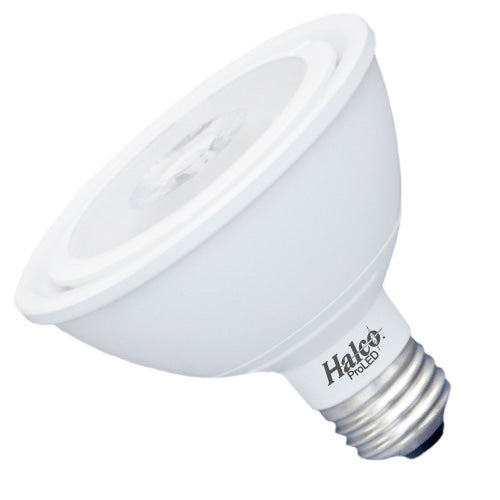 Halco PAR30NFL11S/927/WH/LED 11W LED PAR30 Short Neck 2700K 120V 90 CRI Medium E26 Base Dimmable Bulb (83018)