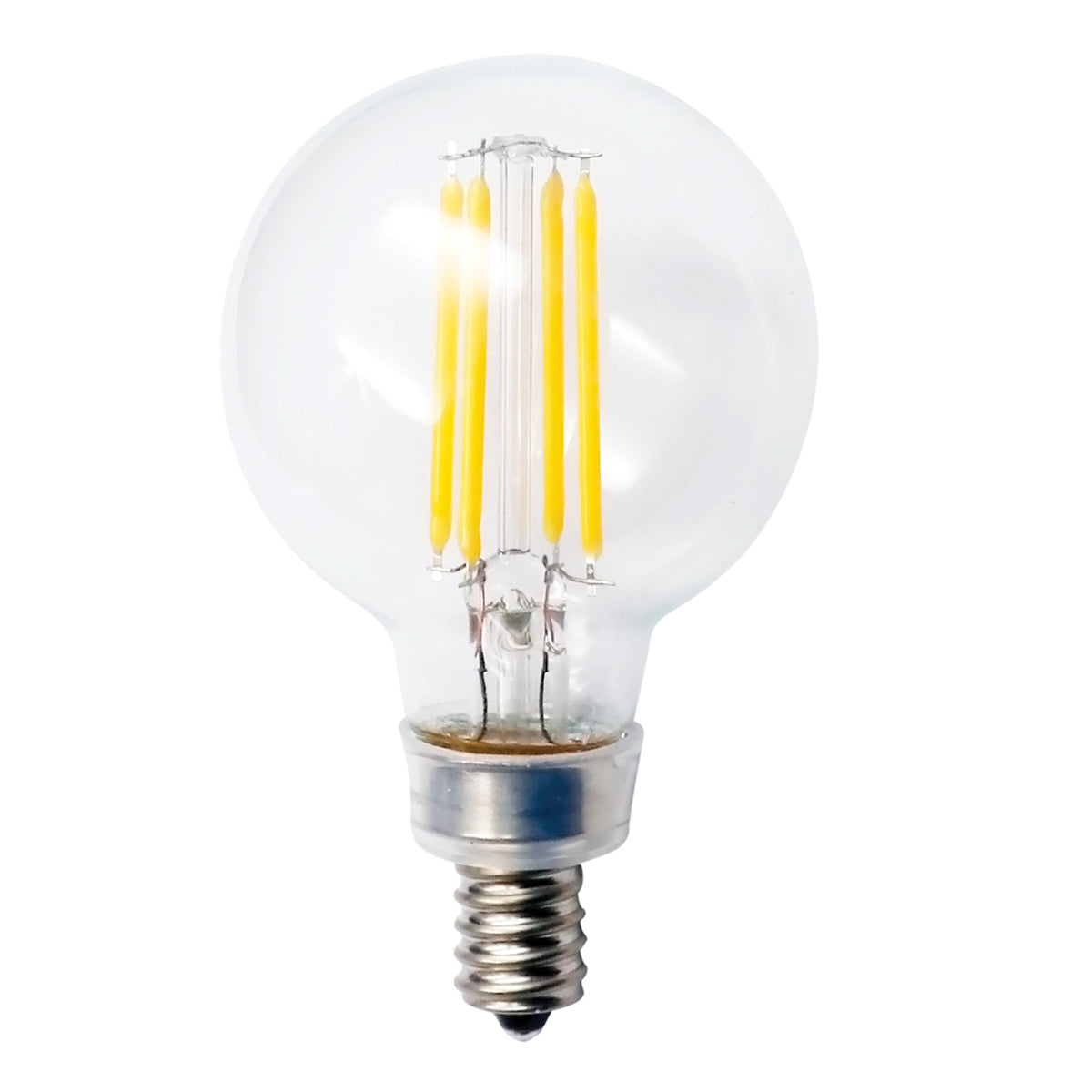 HALCO-85071 G16.5CL4ANT/827/LED2 4.5W LED G16.5 E12 Base Bulb ...