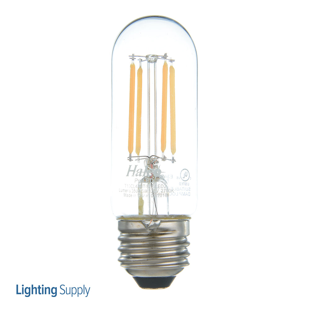 HALCO-85074 T10CL4ANT/827/LED2 4.5W LED T10 E26 Base Bulb — Lighting Supply