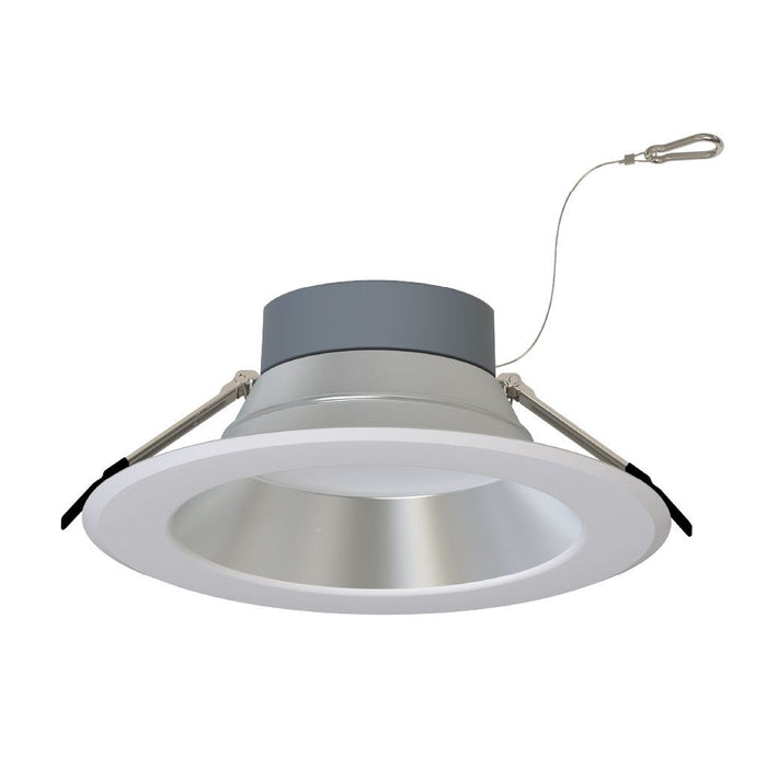 Halco CDL-10-LS-CS-HZWH-DDV 10 Inch Downlight Selectable 2800Lm/3500Lm/4500Lm 2700K/3000K/3500K/4000K/5000K 120-277V Triac/ELV/0-10V Haze Reflector/White Flange (89217)