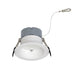 Halco CDLEM-4-LS-CS-WH-DDV 4 Inch Downlight Selectable 600Lm/800Lm/1000Lm 2700K/3000K/3500K/4000K/5000K 120-277V Triac/ELV/0-10V Emergency Battery Backup White Reflector/Flange (89218)
