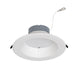 Halco CDLEM-10-LS-CS-WH-DDV 10 Inch Downlight Selectable 2800Lm/3500Lm/4500Lm 2700K/3000K/3500K/4000K/5000K 120-277V Triac/ELV/0-10V Emergency Backup White Reflector/Flange (89221)