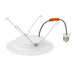 Halco Retrofit Slim Downlight 6 Inch Push Lens CCT Selectable 2700K/3000K/3500K/4000K/5000K 90 CRI 120V Triac Dimming
