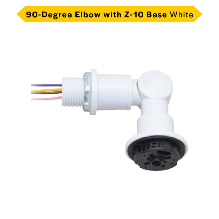 Halco PSC-EXT90CZ10 TruBlu 90-Degree Elbow With Z-10 Base White [Indoor] (25435)