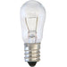 Halco S6CL6 6W Incandescent S6 130V Candelabra E12 Base Dimmable Clear Bulb (9042)